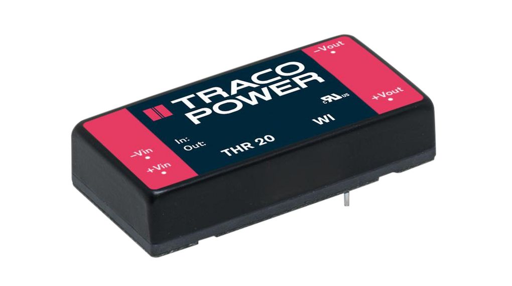 DC/DC-omvormers 9 ... 36V 24V 833mA 20W